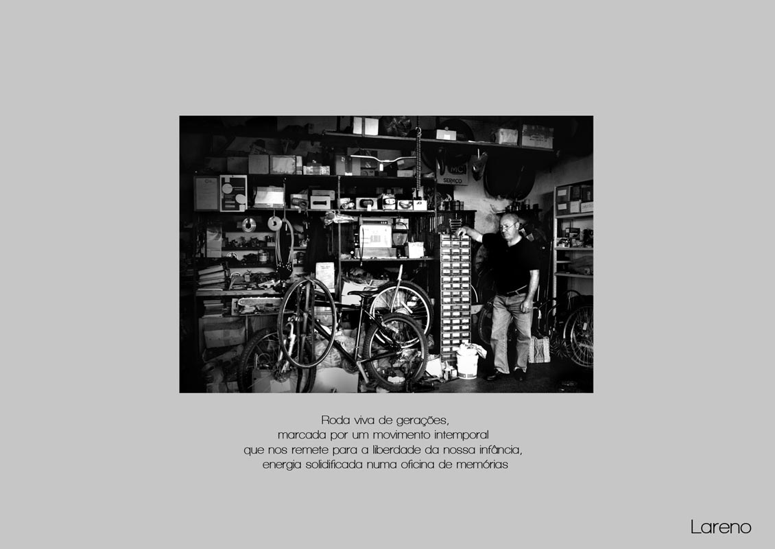 Lareno - Treadmill generations, marked by a timeless movement which brings us to the freedom of our childhood